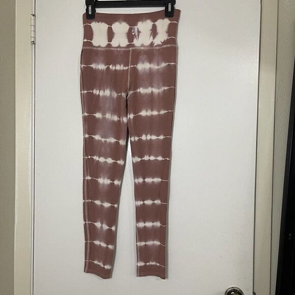 Free People FP movement Pink Tie die Jogger sweatpants size Small - Picture 6 of 6